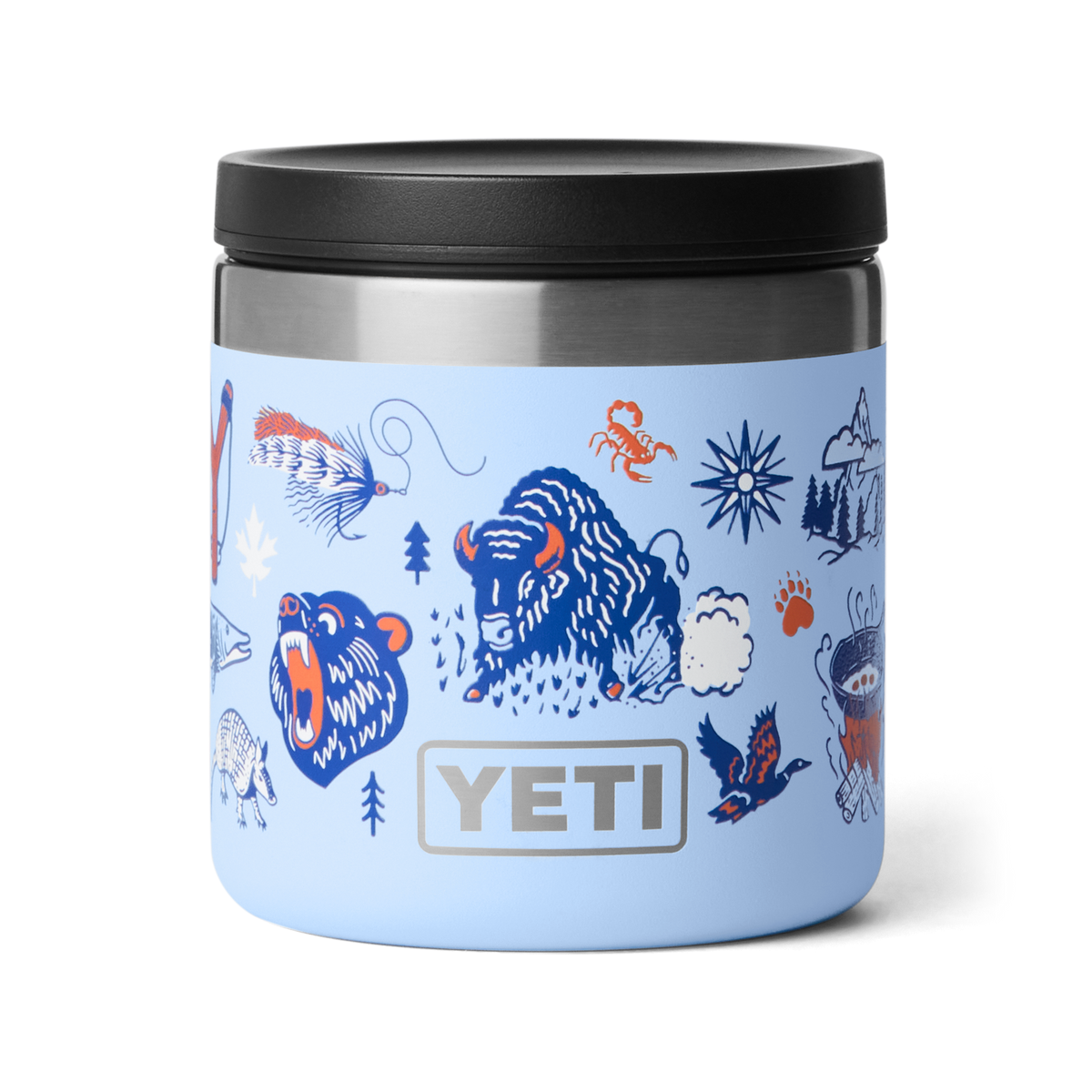 YETI Rambler® 8 oz (237 ml) Insulated Food Jar Big Sky Summer Camp