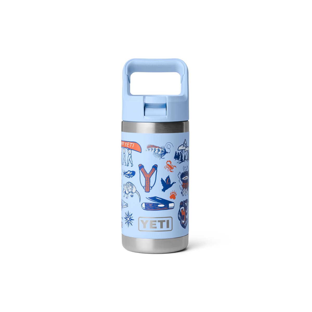 YETI Rambler® Jr 12 oz (355 ml) Kids' Bottle Big Sky Summer Camp